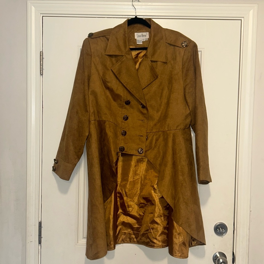 Like new Vintage Dress or Trench coat, it’s up to you! Buttons that accent.